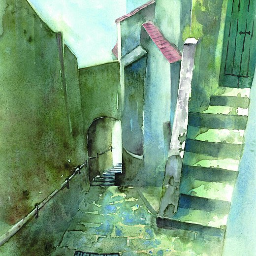 Abstieg in Amalfi