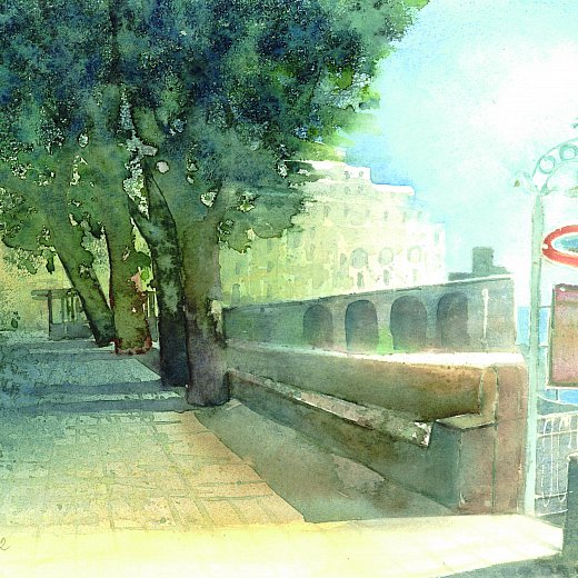 Promenade in Amalfi
