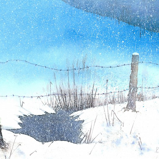 Es schneit