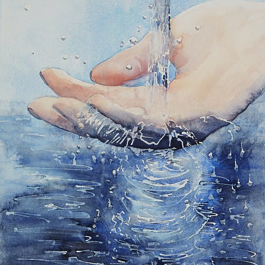 Kostbares Wasser