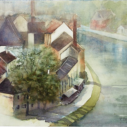 Biegung der Moldau
