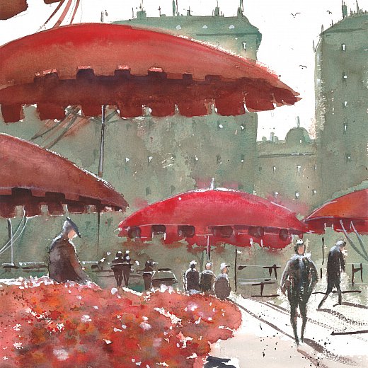 Markt in Paris