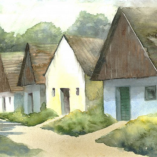 Kellergasse in Ameis