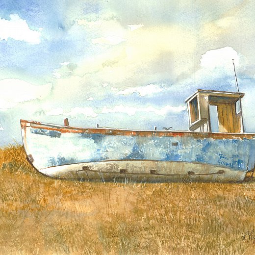 Verlassenes Boot