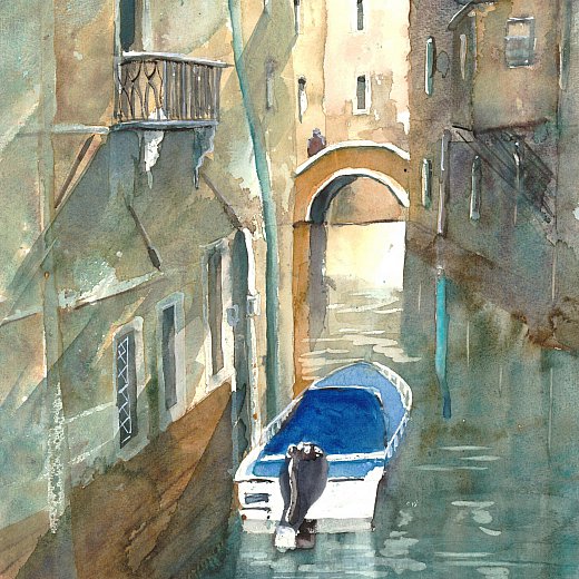 Kanal in Venedig