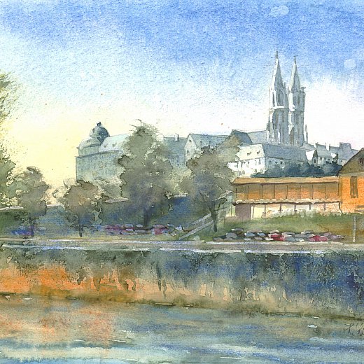 Bahnhof Kierling mit Stift