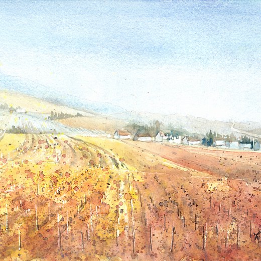 Landschaft bei Gumpoldskirchen