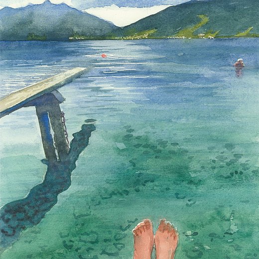Sommer am Attersee
