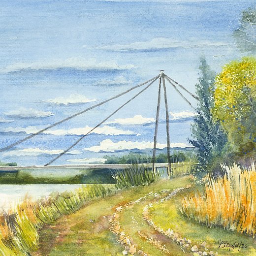 Die Donau bei Hainburg